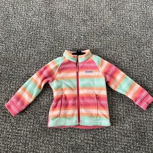 Columbia full zip fleece size 3T